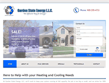 Tablet Screenshot of njgardenstateenergy.com